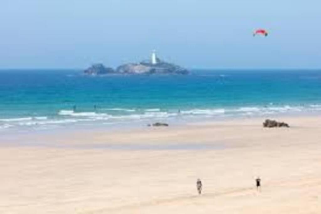 St Ives Self Catering Apartment Private Parking Near Beaches Esterno foto