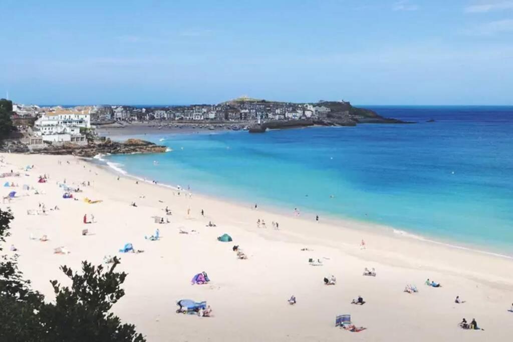 St Ives Self Catering Apartment Private Parking Near Beaches Esterno foto