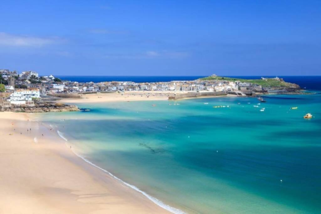 St Ives Self Catering Apartment Private Parking Near Beaches Esterno foto